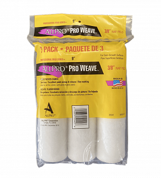 Набор из трех валиков AllPro Pro Wave 3 pack 230мм