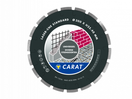 Диск алмазный CNE Ø 300х25.4 мм сегментный BATTIPAV