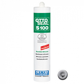 Профессиональный универсальный силиконовый герметик OTTOSEAL S100 PREMIUM С43 (манхетен), 300мл
