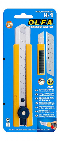 Нож с выдвижным лезвием и резиновыми накладками, 25мм	OL-H-1
Обратная связь