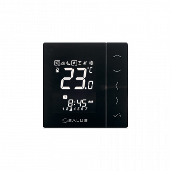 SALUS EXPERT  Беспроводной электронный терморегулятор 220В черный  VS30B