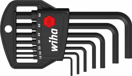 Набор ключей Wiha Classic Шестигранник короткое жало 7 предметов