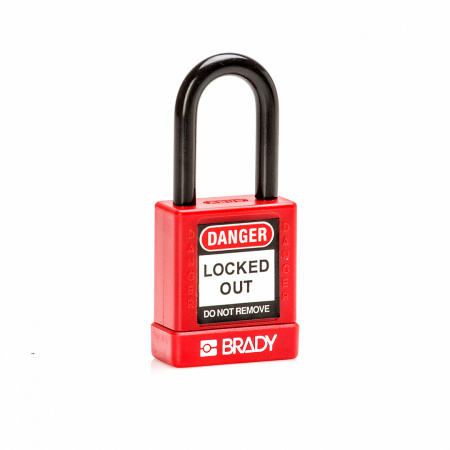 Замок алюминиевый с полимерным покрытием