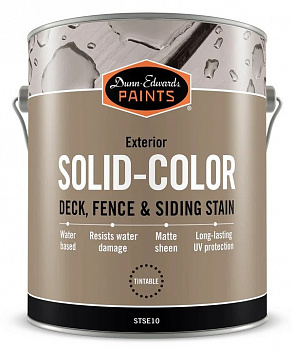 Dunn-Edwards Solid-Color Exterior Deck Fence &amp; Siding Stain Краска по дереву