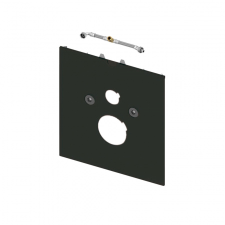 TECE  Нижняя панель TECElux для установки унитазов-биде Geberit Aquaclean Sela/Mera, TOTO Washlet EK/GL, Grohe Sensia или V&B ViClean U+ черный  9650108