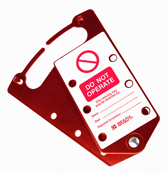 Алюминиевые замковые множители с этикетками