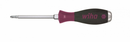 Отвёртка Wiha MicroFinish Phillips с шестигранным жалом и стальным набалдашником