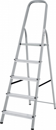 Стремянка стальная с алюминиевыми ступенями NV1130 артикул 1130105