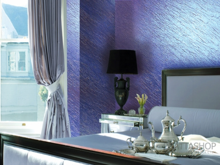Стены с нежным перламутровым эффектом