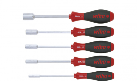 Набор отвёрток Wiha SoftFinish Торцевой ключ с шестигранником, 5 пр.