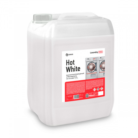 Высокотемпературный отбеливатель на основе H2O2 Hot White (канистра 20л)