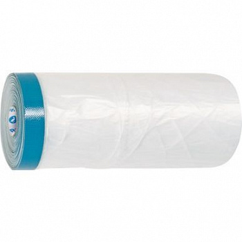 Пленка укрывная с малярной лентой ткань Storch