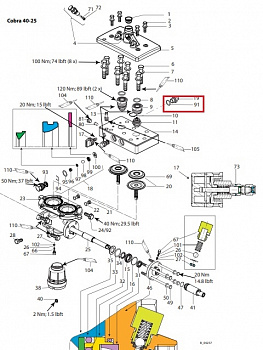 Уплотнение A17x21x1.5 Al, Wagner LEOPARD 35-150