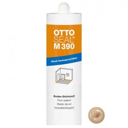 Профессиональный гибридный STP-герметик   для напольных покрытий OTTOSEAL M390 C105 (пепел, сосна, ель), 310мл