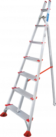 Индустриальная алюминиевая садовая стремянка NV3197 артикул 3197107