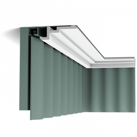 Скрытый карниз для штор CX196 U-STEPS