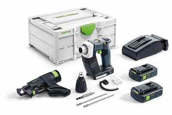 Акк. шуруповерт DWC 18-2500 Compact Festool