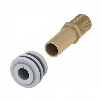 TECE  Штуцер с резиновой манжетой  9820055