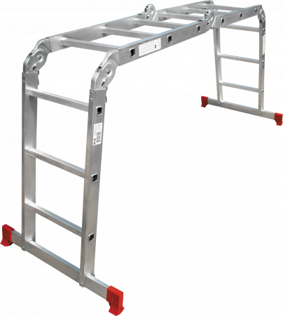 Лестница-трансформер алюминиевая, ширина 400 мм NV2322 артикул 2322403
