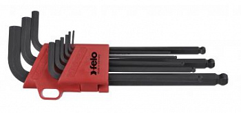 Набор шестигранников с кулачком, 9 шт., серия 355 (в блистере) FELO 355 009 01