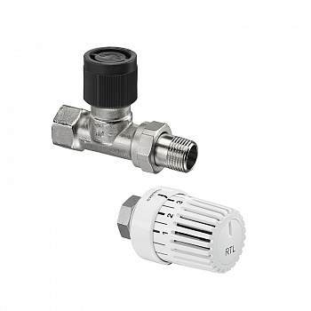Oventrop  Набор: клапан ½ (прямой) + термостат  1028464