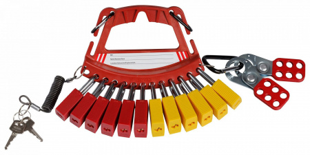 Держатель для замков и бирок поясной