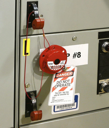 Блокиратор тросовый компактный