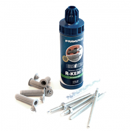 Смола полиэстеровая + набор 175 мл R-KEM-II-175-SET