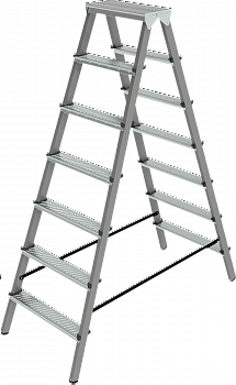 Стремянка стальная двухсторонняя NV1160 артикул 1160207