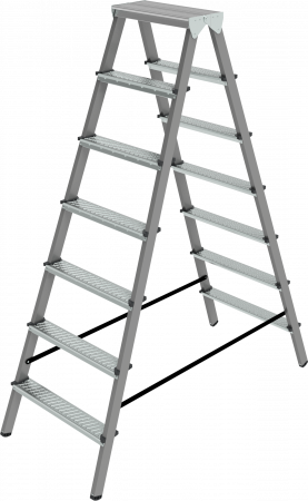 Стремянка стальная двухсторонняя NV1160 артикул 1160207