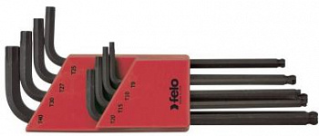 Набор шестигранных ключей TORX с шаровым окончанием 8 шт FELO 348 080 01