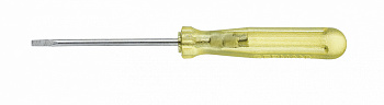Маленькая отвертка Wiha Шлиц жёлтая