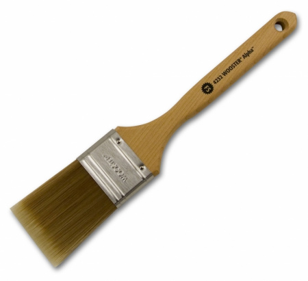 Кисть профессиональная скошенная (угловая)  - ALPHA™ THIN ANGLE SASH 2