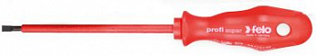 Отвёртка диэлектрическая, серия 613, SL 5,5х1,0х125 FELO 613 055 90