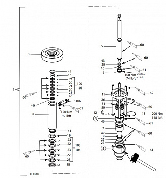 Опорное кольцо 35.8/41-70/150 для Leopard (Support ring 35.8/41-70/150 арт.368518)