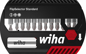 Набор бит Wiha FlipSelector Standard Шлиц, Phillips, Pozidriv
