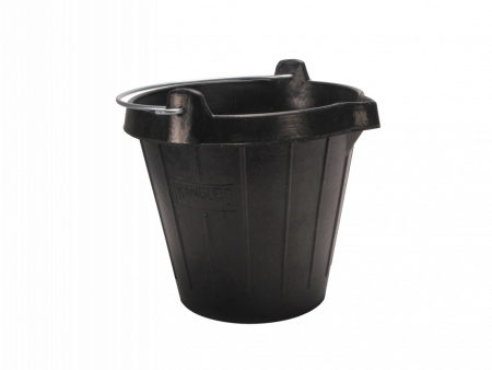 Ведро резиновое промышленное (10л) RUBI