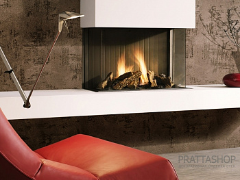 Стены с эффектом бетона