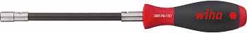 Отвертка Wiha SoftFinish с держателем битов и гибким стержнем