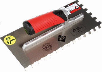 Гребёнка стальная 28 см зуб 10x10 мм MRА 45º RUBI