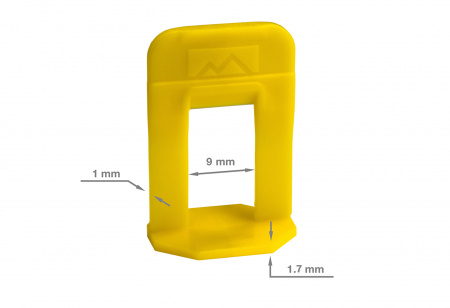 Зажим 1 мм TLS-Profi 500 шт