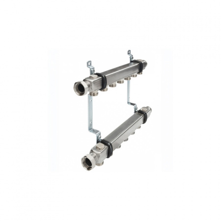 TECE  Коллектор для систем отопления в сборе, нержавеющая сталь 4 контура  712553