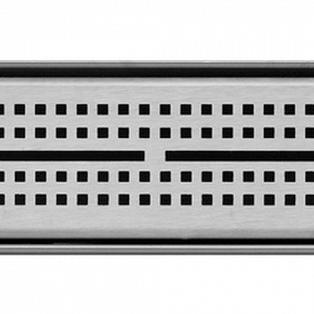 Решетка TECE TECEdrainline quadratum для слива из нержавеющей стали прямая 601551