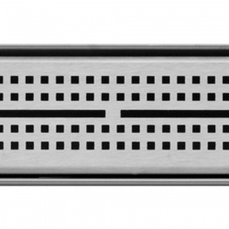 Решетка TECE TECEdrainline quadratum для слива из нержавеющей стали прямая 600951