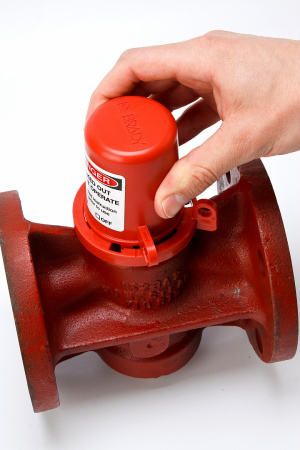 Блокиратор вентилей со съемной рукоятью