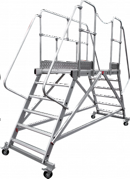 Трап с двусторонним подъемом NV 8000075