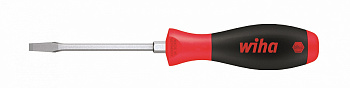 Отвертка Wiha SoftFinish Шлиц с шестигранным жалом и шестигранником под гаечный ключ