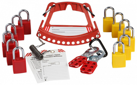 Держатель для замков и бирок поясной