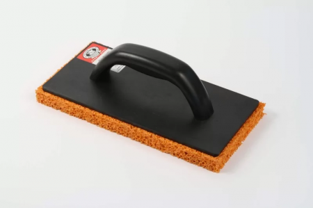 Кельма пластиковая с губчатой резиной,  рукоятка однокомпонентная, толщина полотна 18мм, размер 280х140мм