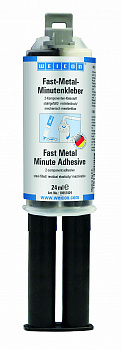 WEICON Fast-Metal эпоксидный минутный клей, сталенаполненный